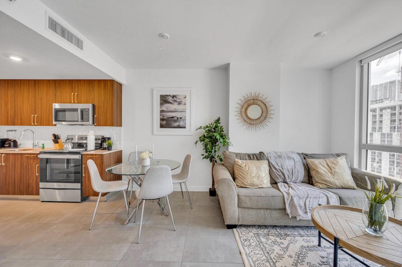Beautiful Unit With Amazing View & Free Parking Miami Exterior foto